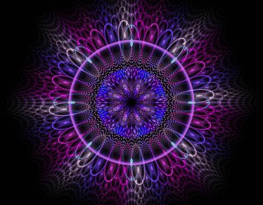 soyut fraktal görüntü