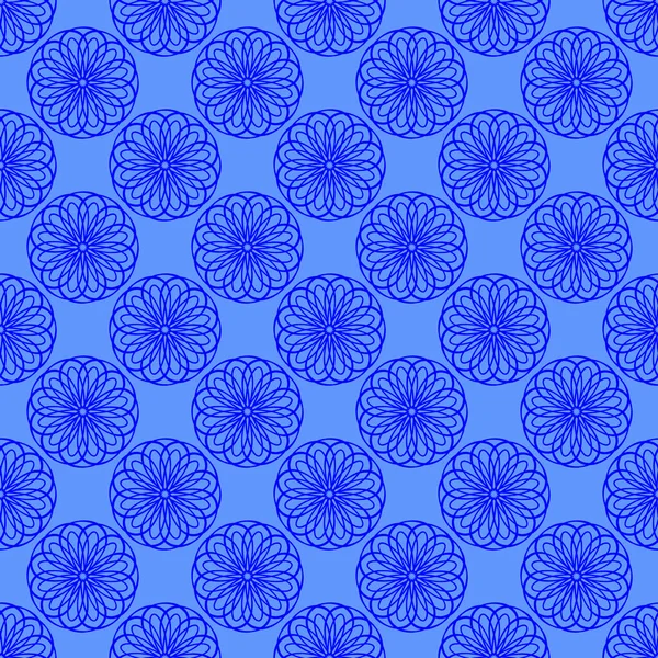 Seamless pattern on the light blue background — Stock Photo, Image