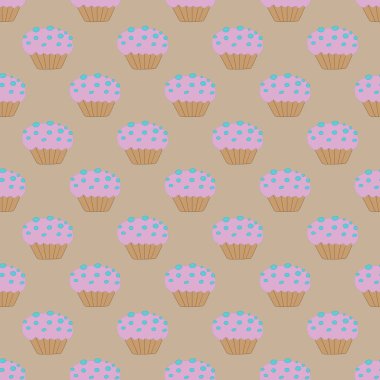 Açık bej arkaplanda pürüzsüz desen