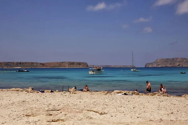 Gramvousa Balos Crete Island Greece Juni 2019 Den Vackra Havsutsikten — Stockfoto