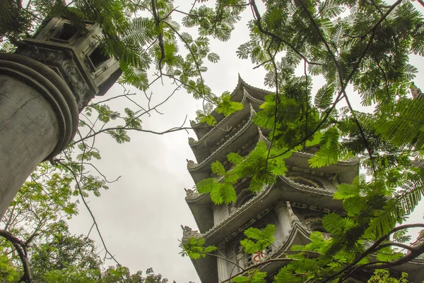 Uitzicht Pagoda Bij Marble Mountains Nang Vietnam — Stockfoto