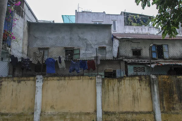 Бідні Будинки Данангу Єтнам — стокове фото