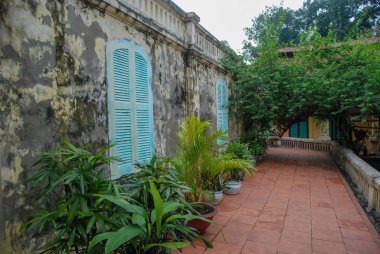 Hanoi, Vietnam'daki Thang Long İmparatorluk Kalesi 
