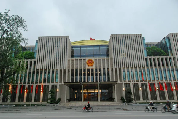 National Assembly Building Hanoi Vietnam — стокове фото