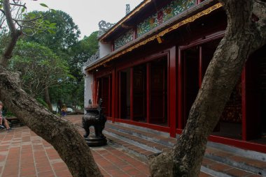 Hanoi' deki Yeşim Dağı Tapınağı, Vietnam 