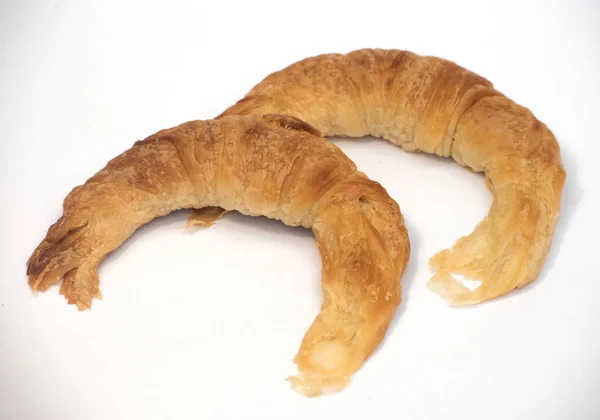 Piekarnia Croissanta Medialuna Grasa — Zdjęcie stockowe