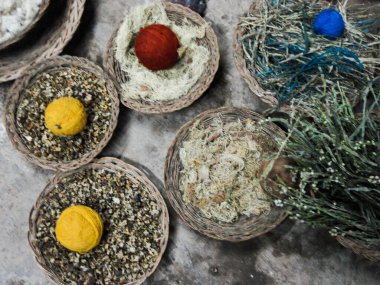 Peru 'da doğal boya üretimi