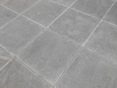 Bir zeminin gri geometrik parçası