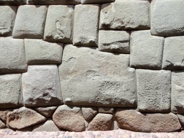 İnka duvarın taşları