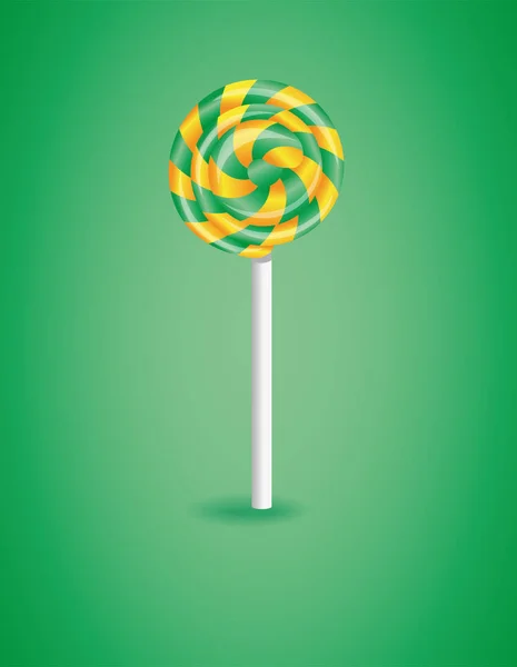 Vector illustration with candy. — Stock Vector