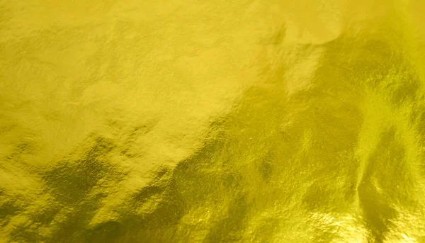Shiny Yellow Gold Metallic Foil Background Texture 로열티 프리 스톡 사진