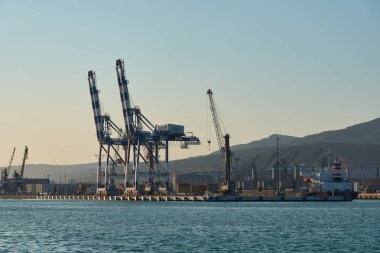 Novorossiysk / Rusya - 07.06.2019: Novorossiysk limanı