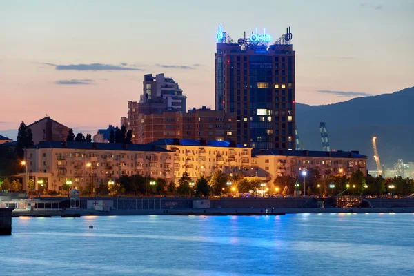 Novorossiysk Russia 2019 Evening Town Novorossiysk — Stock Photo, Image