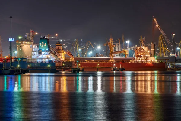 Commercial Sea Port Novorossiysk — Stock Photo, Image