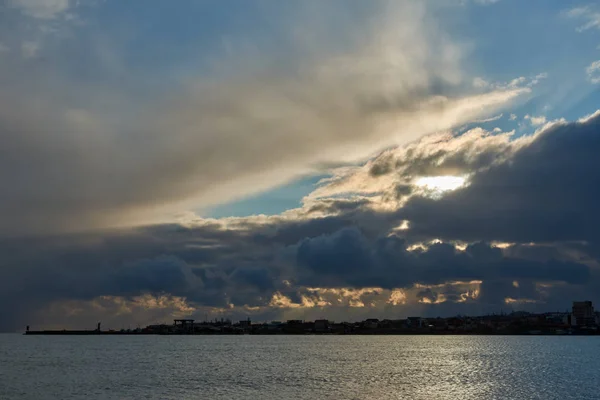 Dramatic Clouds Sea — Stock Photo, Image