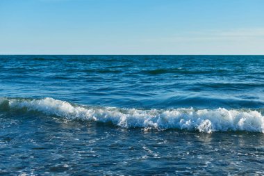 Sahildeki deniz dalgaları