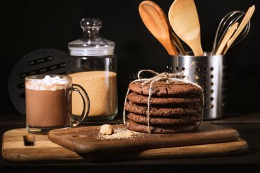 Amerikan çikolata kurabiye