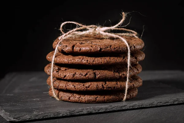 Biscoitos de chocolate americano — Fotografia de Stock