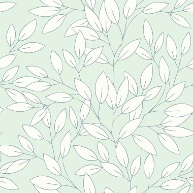 Kusursuz yaprak deseni