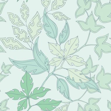 Kusursuz yaprak deseni