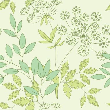 Çiçek süsü ile kusursuz desen