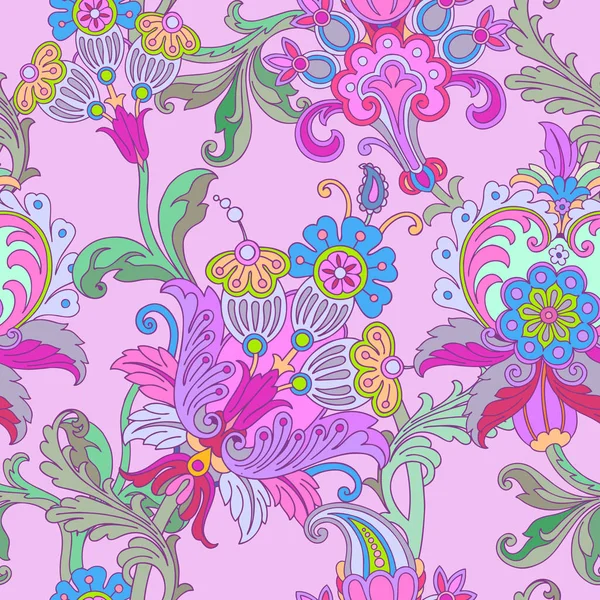 Çiçek süsü ile kusursuz desen 