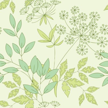 Çiçek süsü ile kusursuz desen