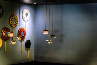 Türk restoranının iç dekoru