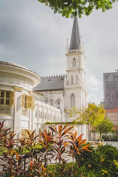 Chijmes Historic Church Heritage Building Featured Crazy Rich Asians — Stock Photo, Image