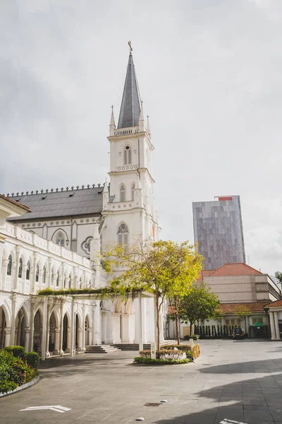 Chijmes Historic Church Heritage Building Featured Crazy Rich Asians — Stock Photo, Image
