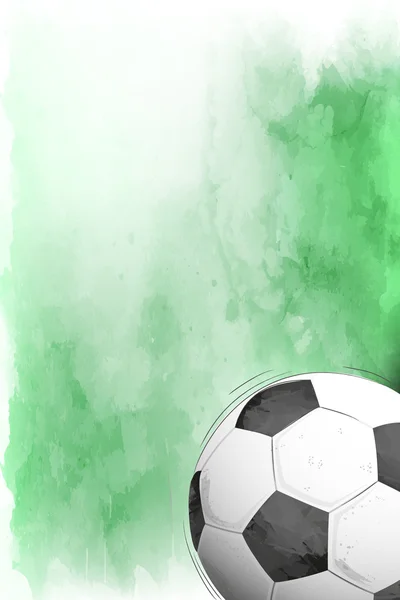 Fußball oder Fußballhintergrund — Stockfoto