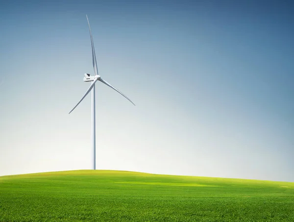 Pembangkit listrik tenaga angin — Stok Foto
