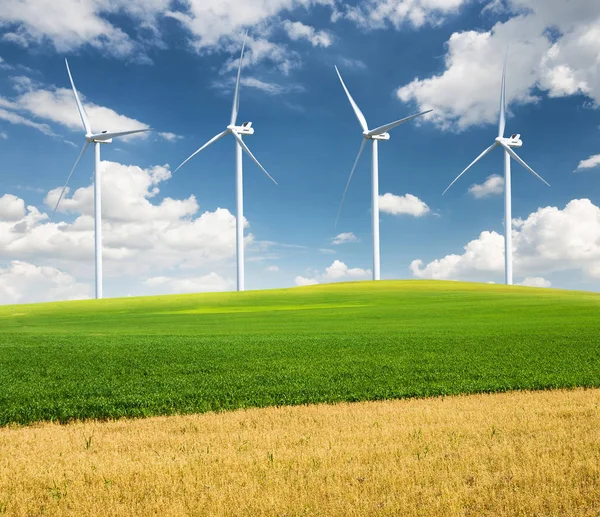 Wind power station — Stock Photo, Image