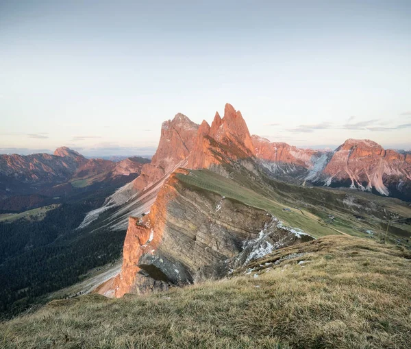 Itália paisagem montanhosa — Fotografia de Stock