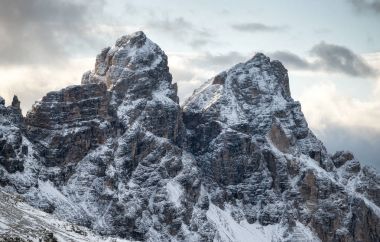 İtalya dağ manzarası