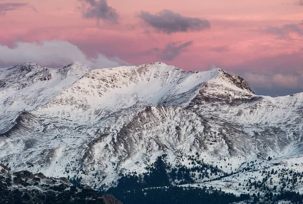 Panorama de montanha na Itália — Fotografia de Stock