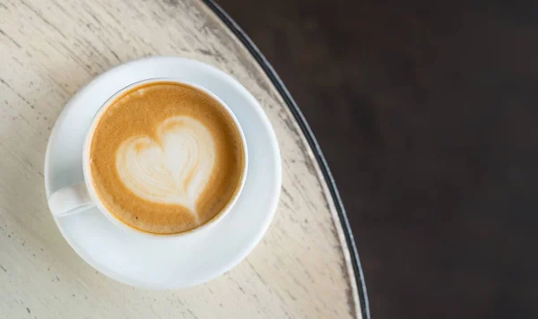 Kopp Med Kaffe Bordet Koncept Och Idé För Vilotid — Stockfoto