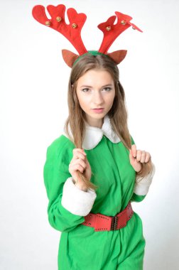 kız Noel kostümü