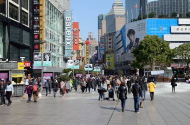 Şanghay Çin yeni yılı