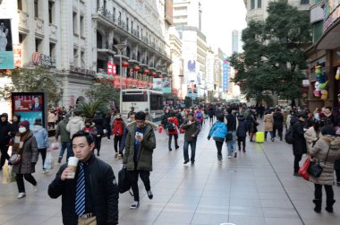 Şanghay Çin yeni yılı