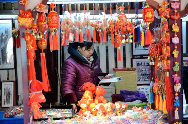 Año Nuevo Chino en Shanghai — Foto de Stock