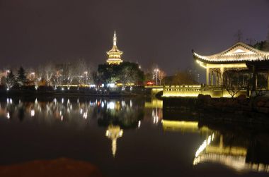 Pagoda gece