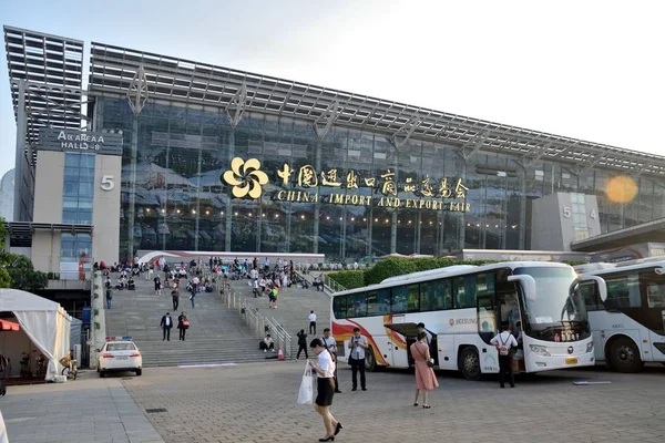 中国の輸入・輸出博覧会2019 — ストック写真