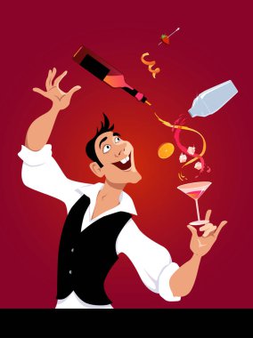 Barmen iş başında