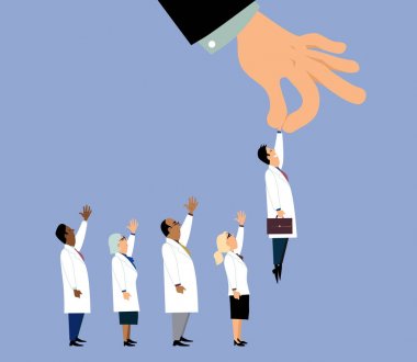Bir doktor seçimi