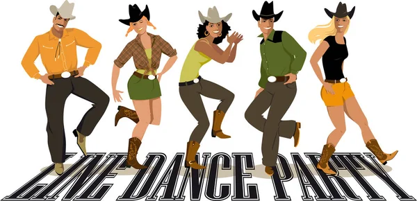 Line dance banner