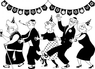 Hanuka Partisi klip-art