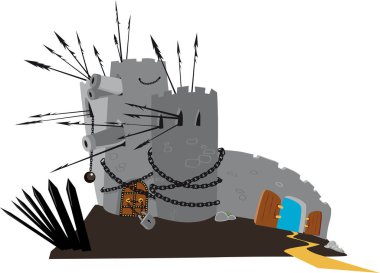 Güvenlik hatası illüstrasyon