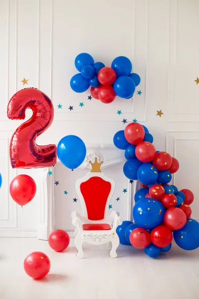 Decor for second birthday party