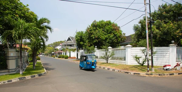 Scena na ulicy Jakarta — Zdjęcie stockowe